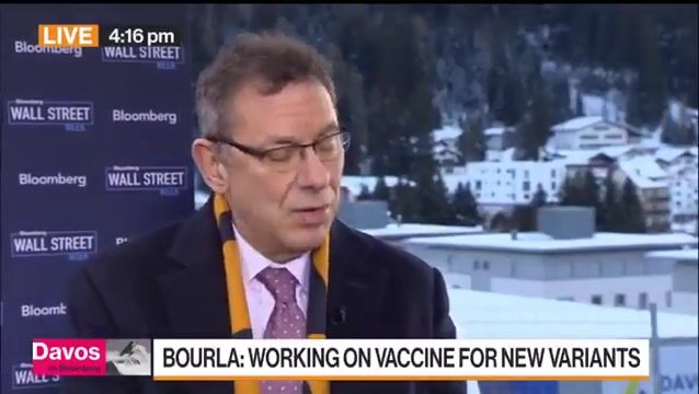 Bourla is working on creating new vaccine where  Covid and flu combined! .mp4