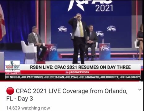 CPAC 2021:   Whose really in command of the White House?